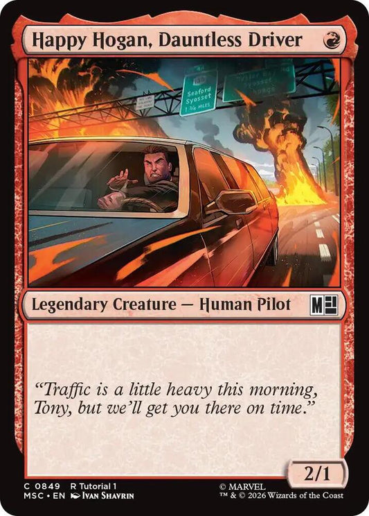 Happy Hogan, Dauntless Driver - 849 - common
