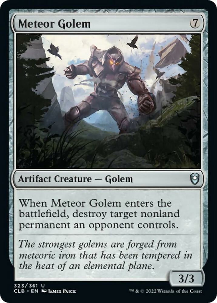 Meteor Golem - 323 - uncommon