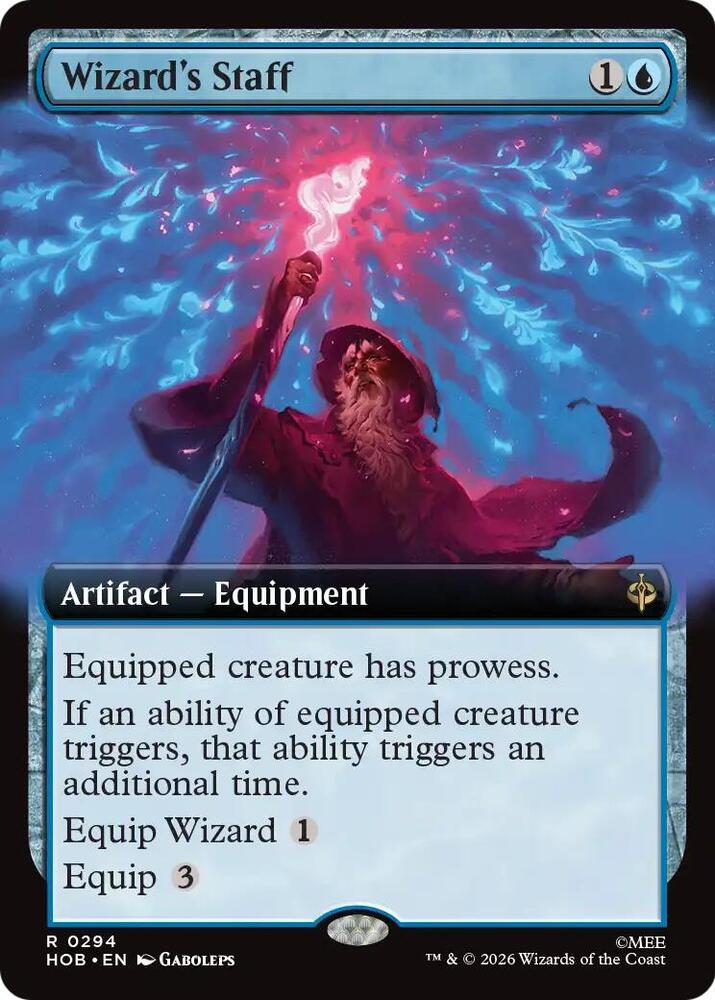 Wizard's Staff - 294 - rare