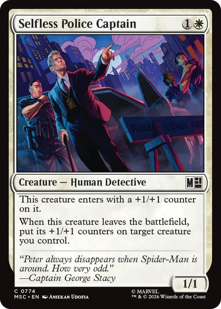 Selfless Police Captain - 774 - common