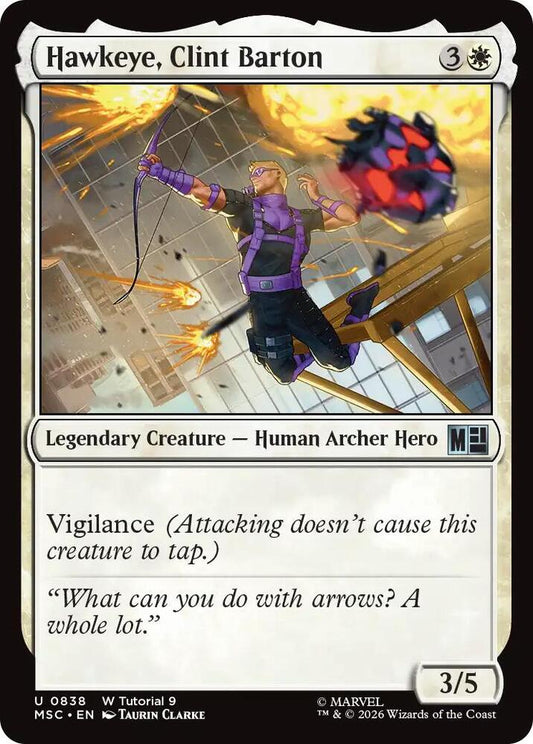 Hawkeye, Clint Barton - 838 - uncommon
