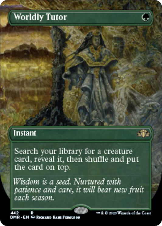 Worldly Tutor - 442 - rare