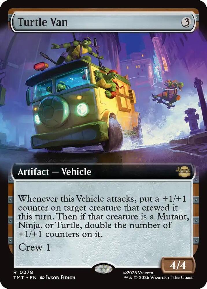 Turtle Van - 278 - rare