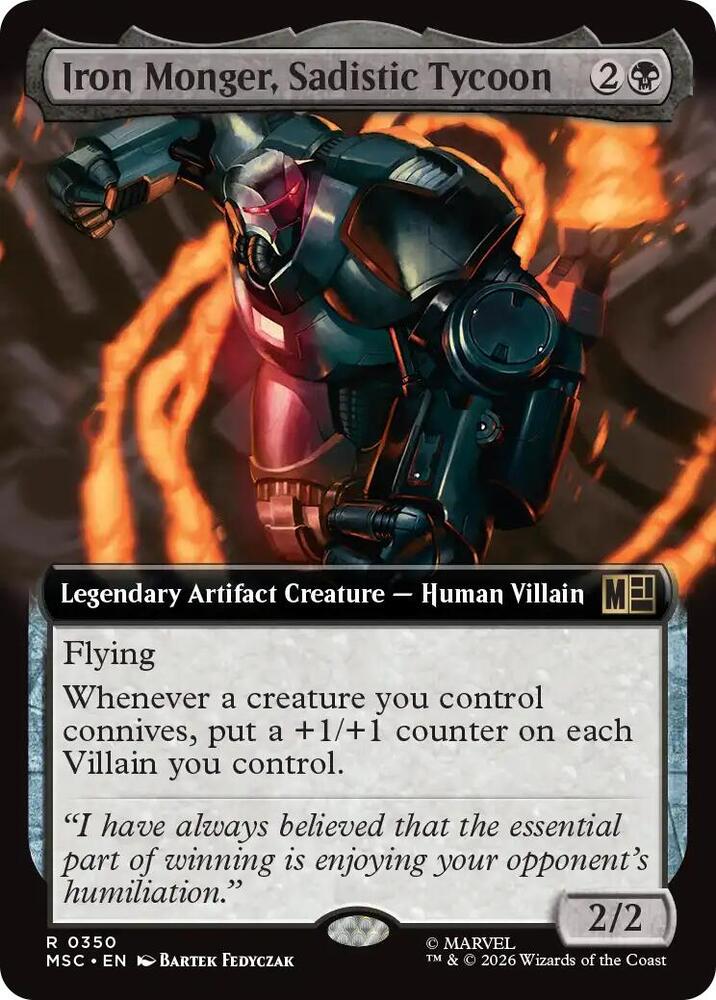 Iron Monger, Sadistic Tycoon - 350 - rare