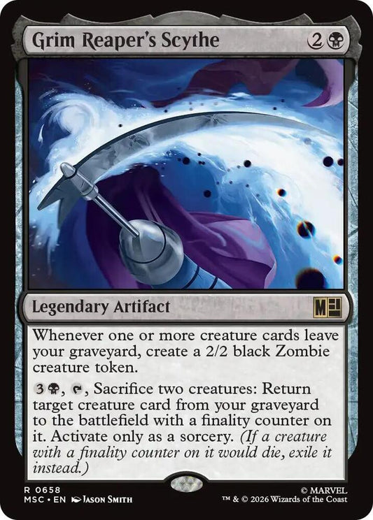 Grim Reaper's Scythe - 658 - rare