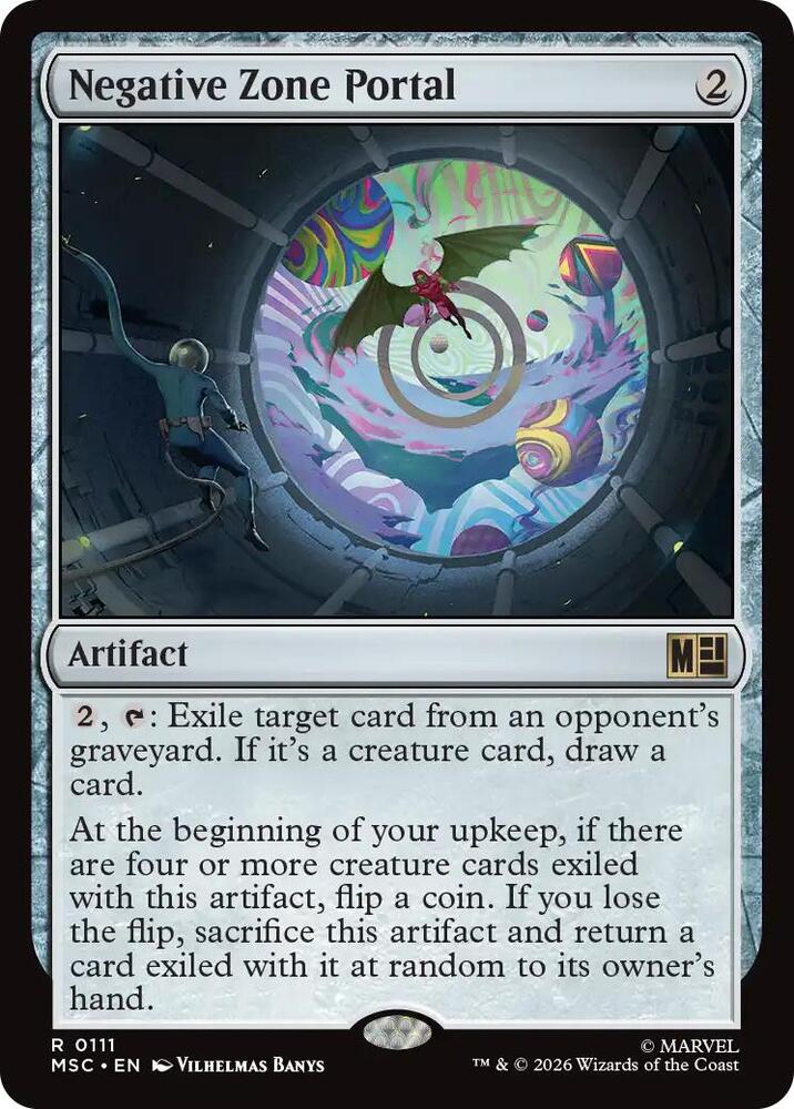 Negative Zone Portal - 111 - rare