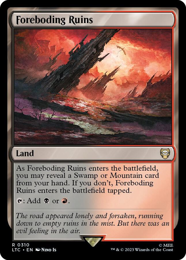 Foreboding Ruins - 310 - rare