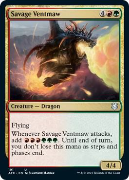 Savage Ventmaw - 191 - uncommon