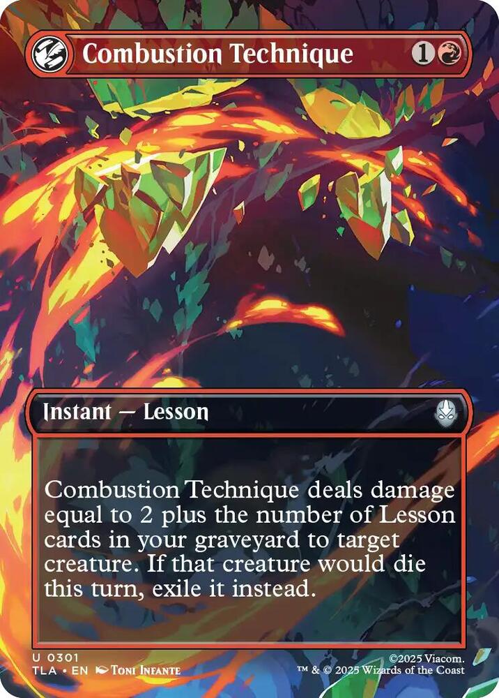 Combustion Technique - 301 - uncommon