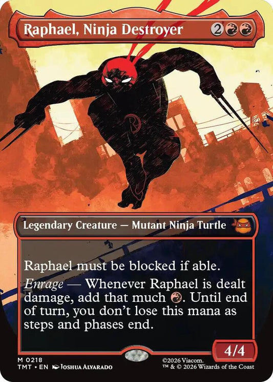 Raphael, Ninja Destroyer - 218 - mythic