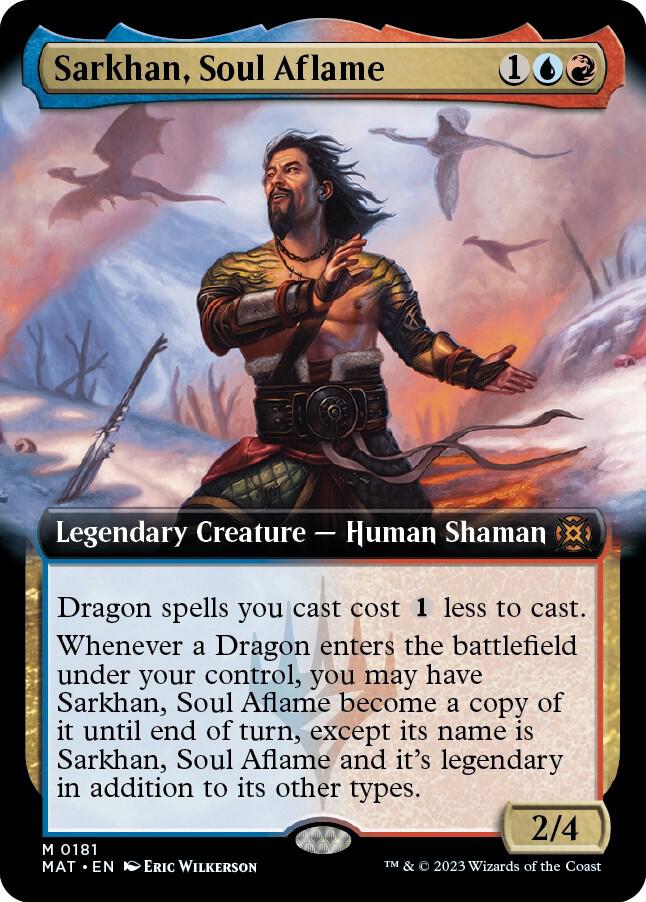Sarkhan, Soul Aflame - 181 - mythic