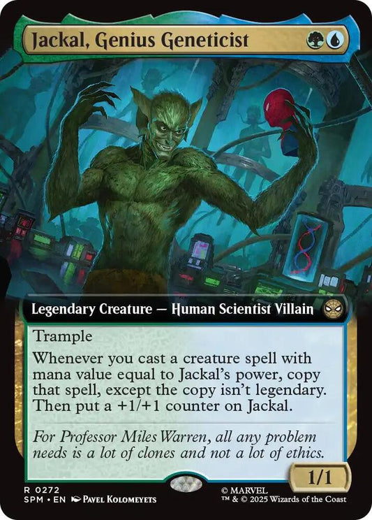 Jackal, Genius Geneticist - 272 - rare