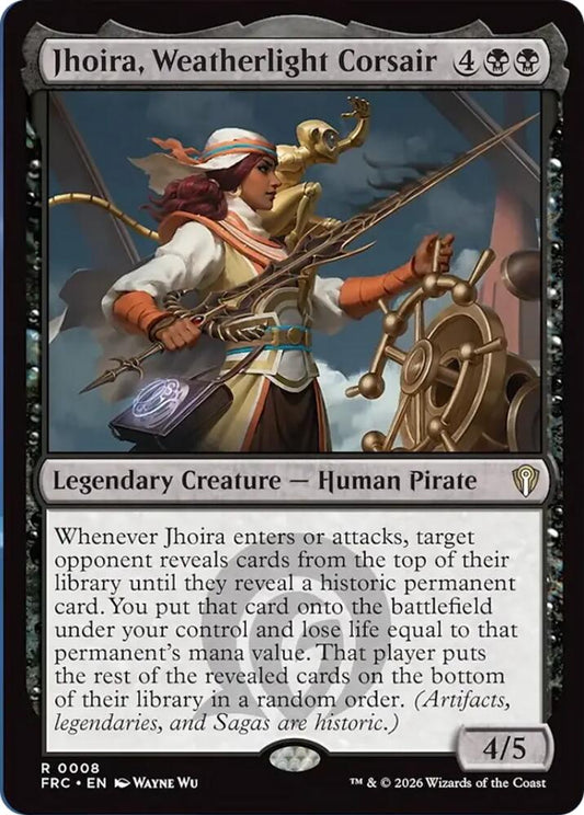 Jhoira, Weatherlight Corsair - 8 - rare