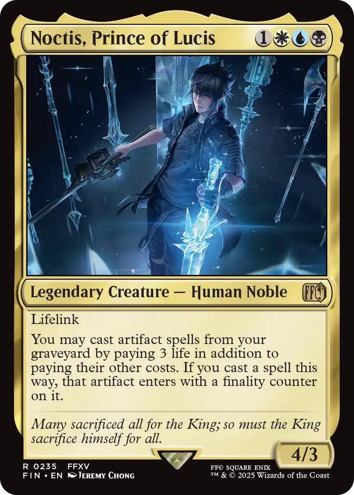 Noctis, Prince of Lucis - 235 - rare