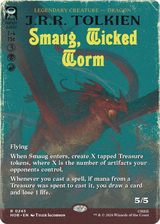 Smaug, Wicked Worm - 245 - rare