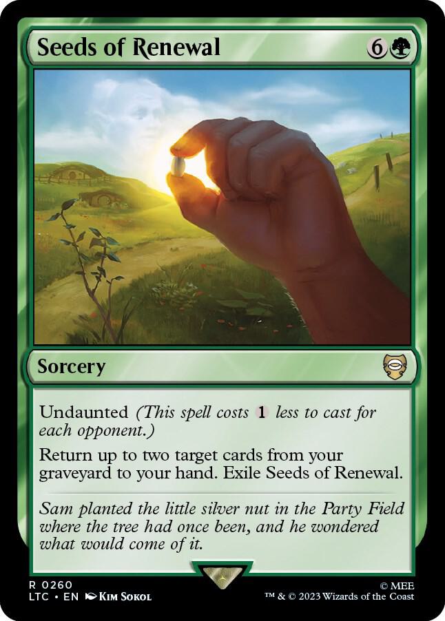 Seeds of Renewal - 260 - rare