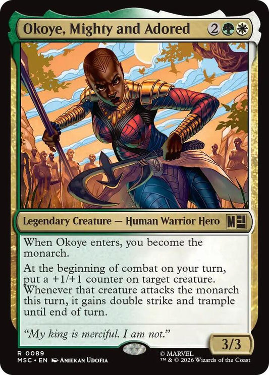 Okoye, Mighty and Adored - 89 - rare