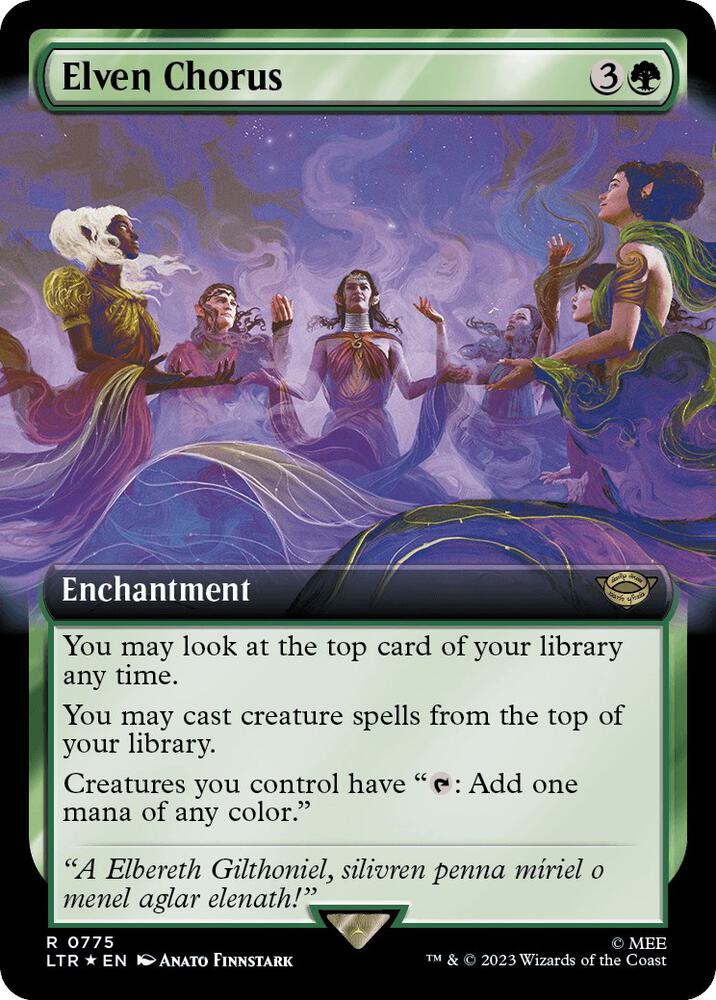 Elven Chorus - 775 - rare