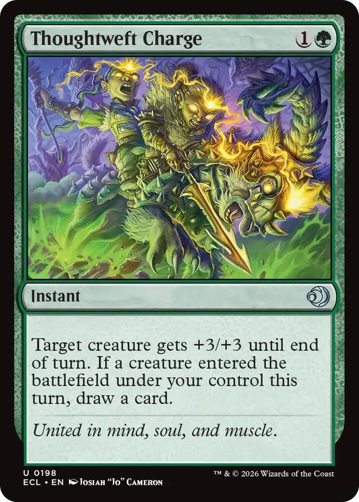 Thoughtweft Charge - 198 - uncommon