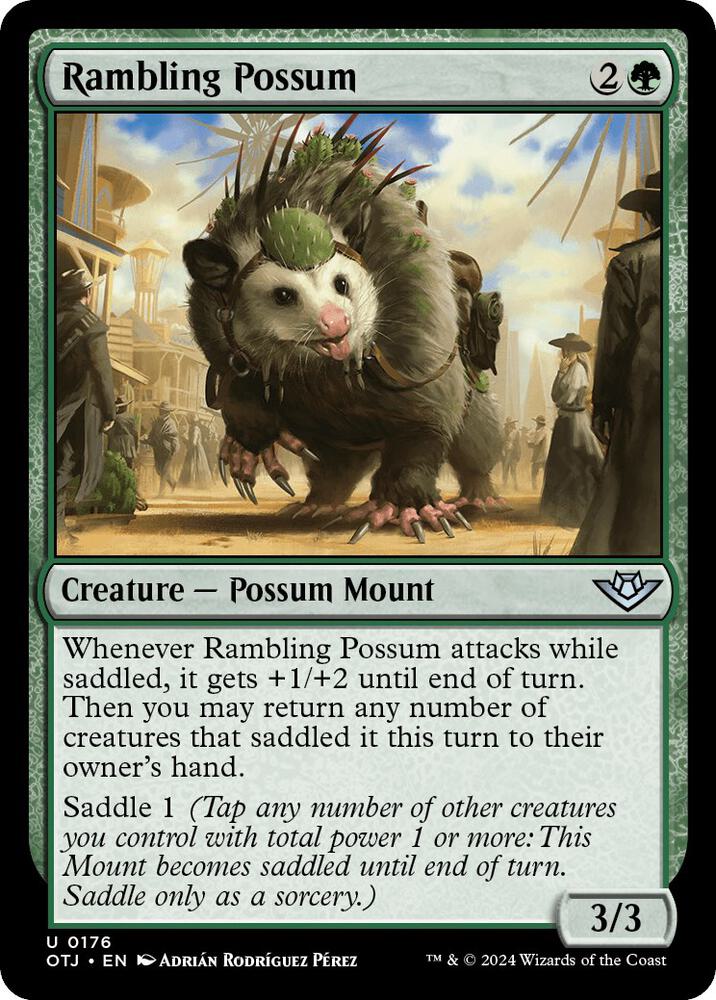 Rambling Possum - 176 - uncommon