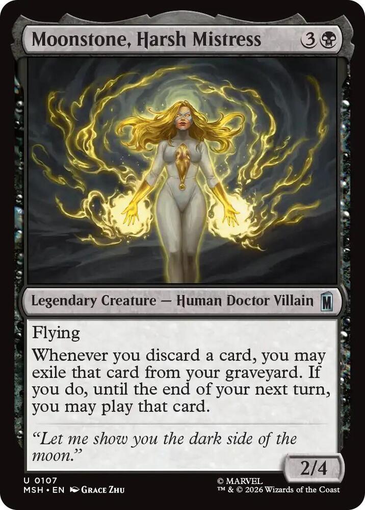 Moonstone, Harsh Mistress - 107 - uncommon