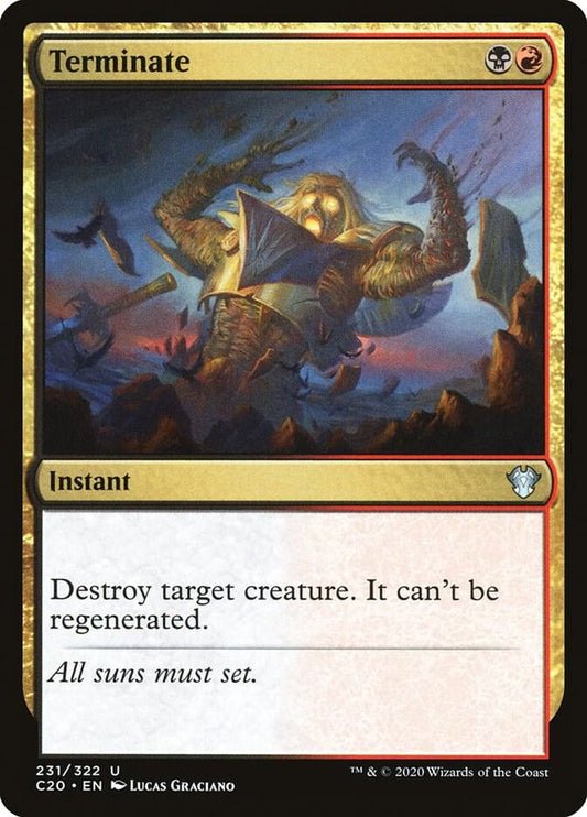 Terminate - 231 - uncommon