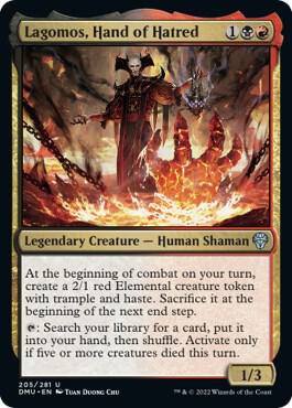 Lagomos, Hand of Hatred - 205 - uncommon