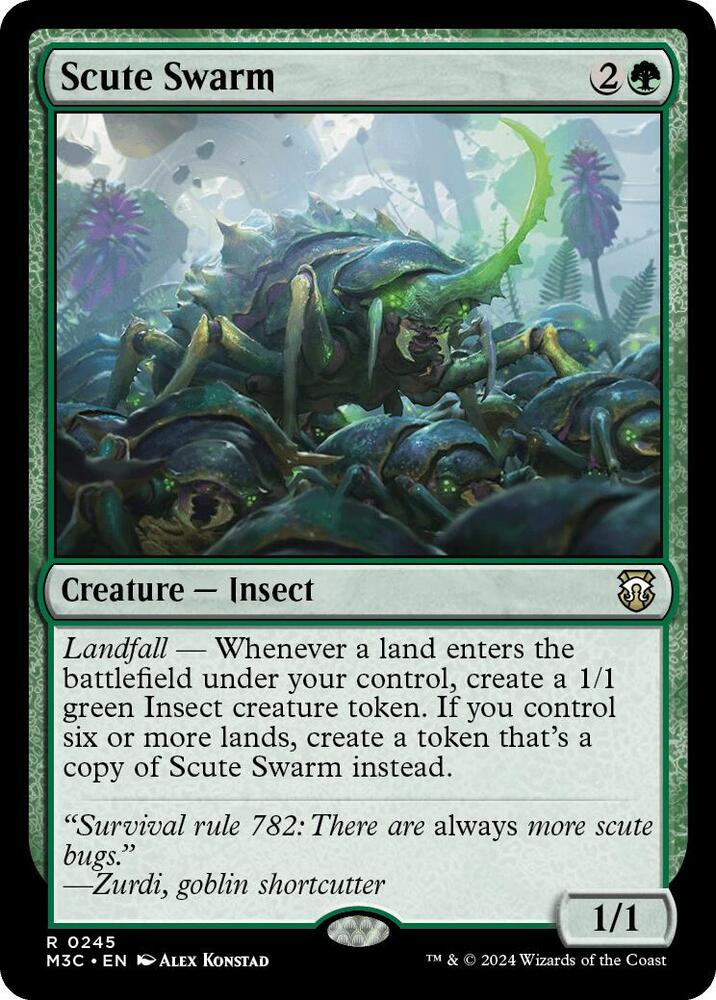 Scute Swarm - 245 - rare
