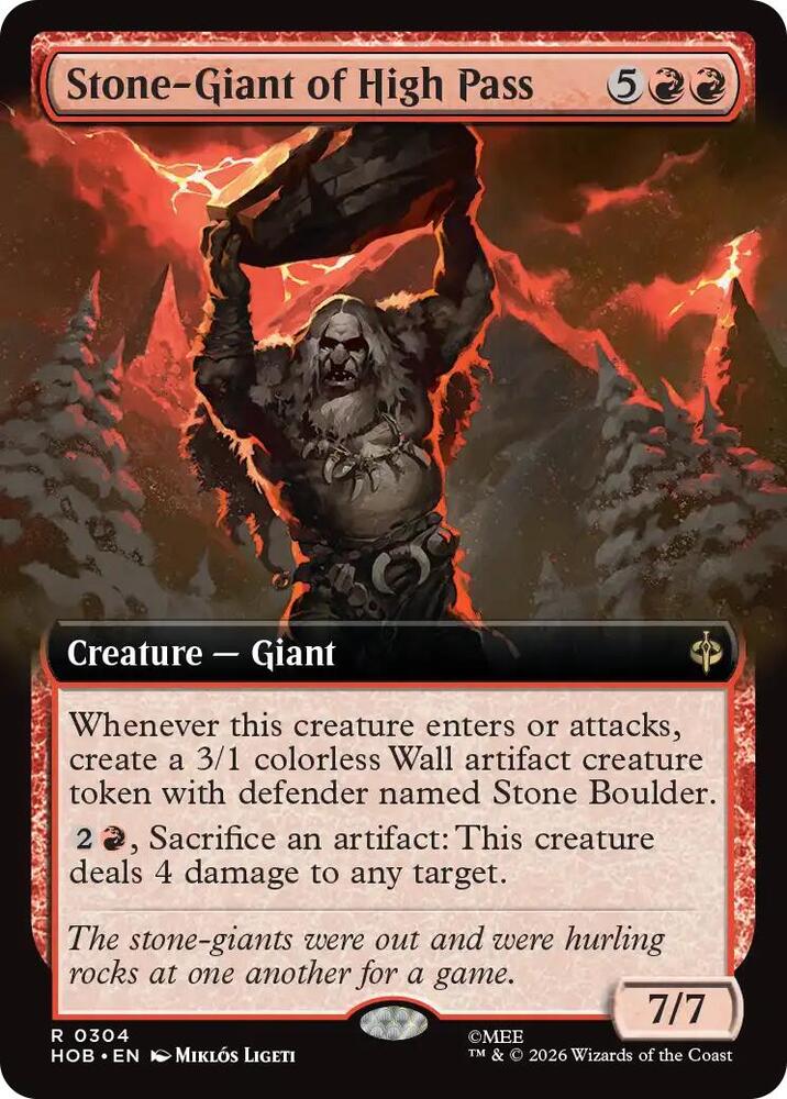 Stone-Giant of High Pass - 304 - rare