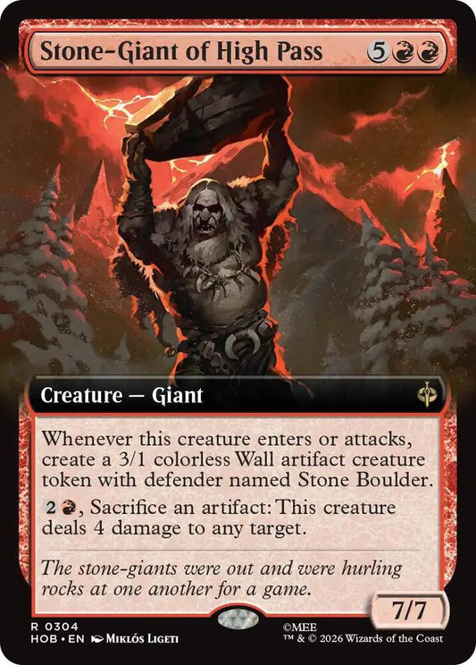 Stone-Giant of High Pass - 304 - rare