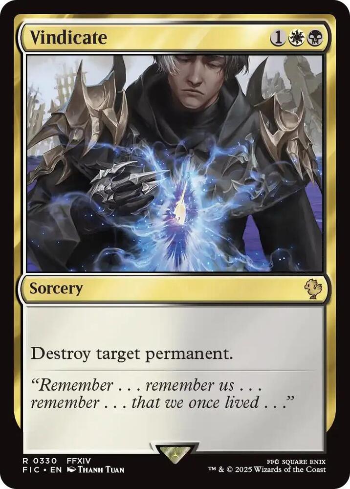 Vindicate - 330 - rare