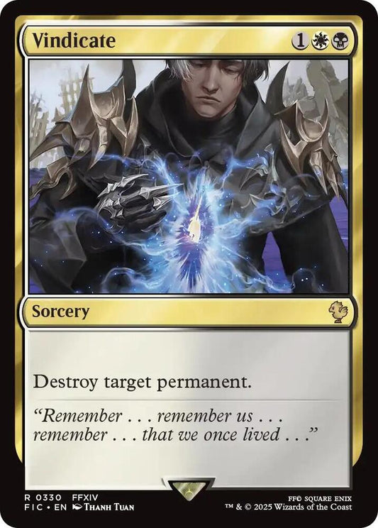 Vindicate - 330 - rare
