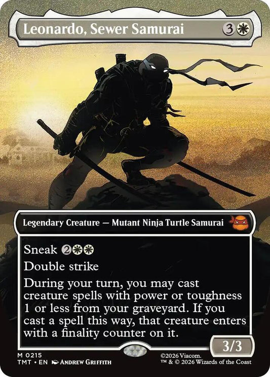 Leonardo, Sewer Samurai - 215 - mythic