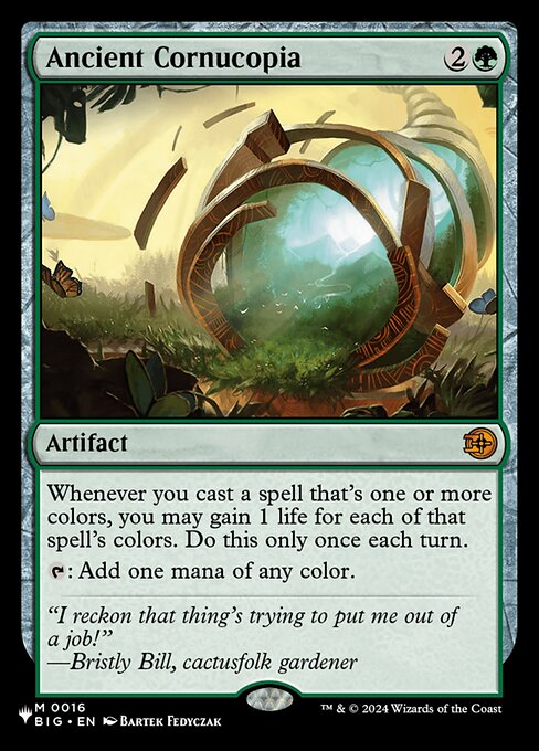 Ancient Cornucopia - BIG-16 - mythic