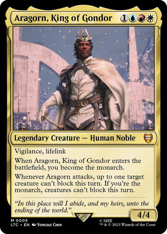 Aragorn, King of Gondor - 5 - mythic