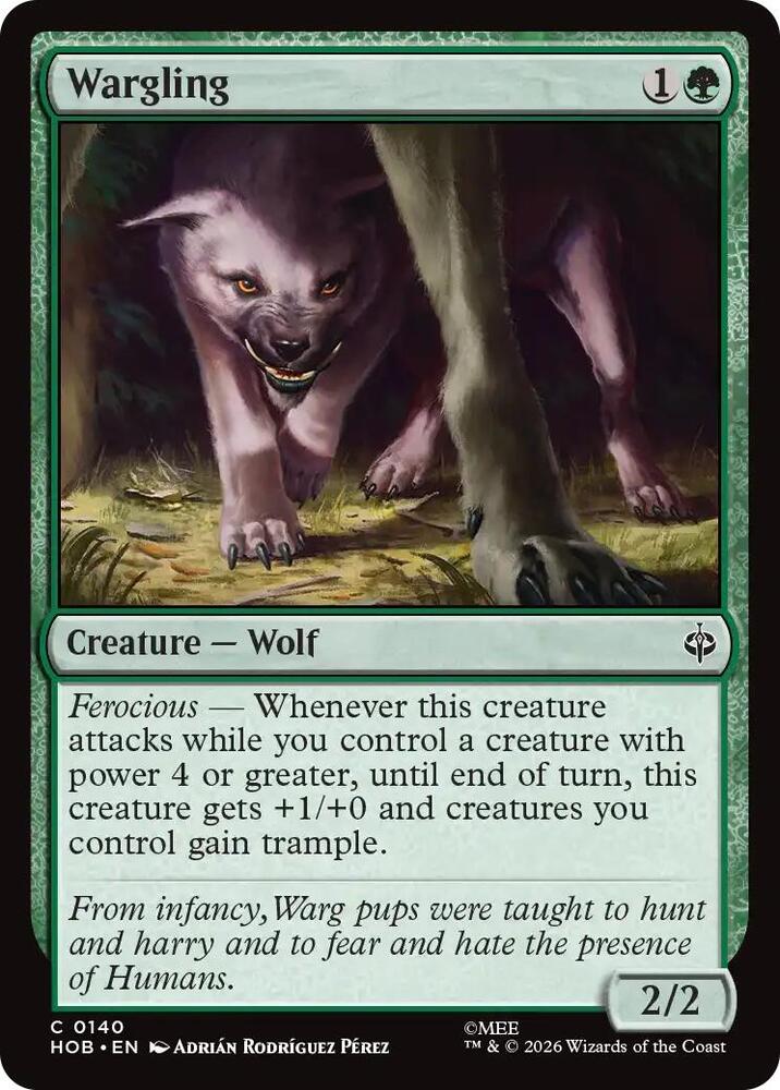 Wargling - 140 - common