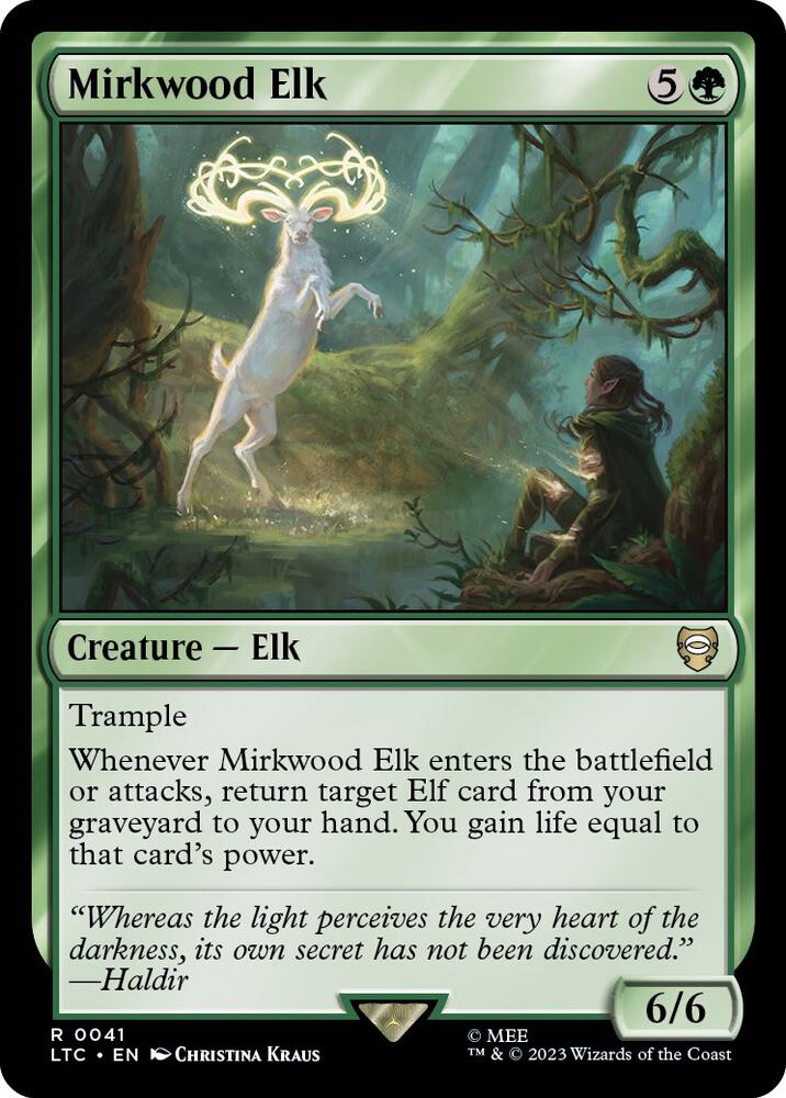 Mirkwood Elk - 41 - rare