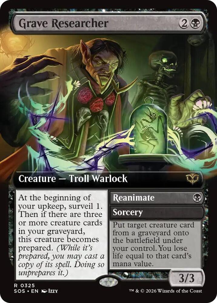 Grave Researcher // Reanimate - 325 - rare
