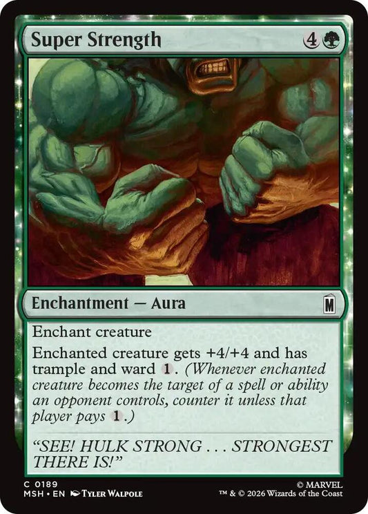 Super Strength - 189 - common