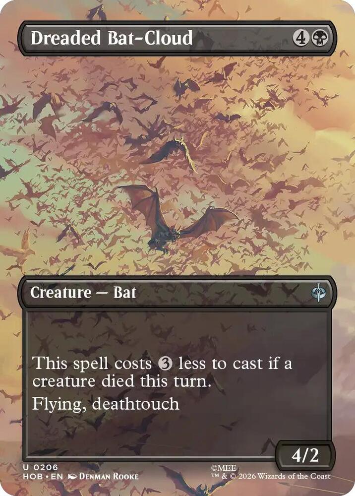 Dreaded Bat-Cloud - 206 - uncommon