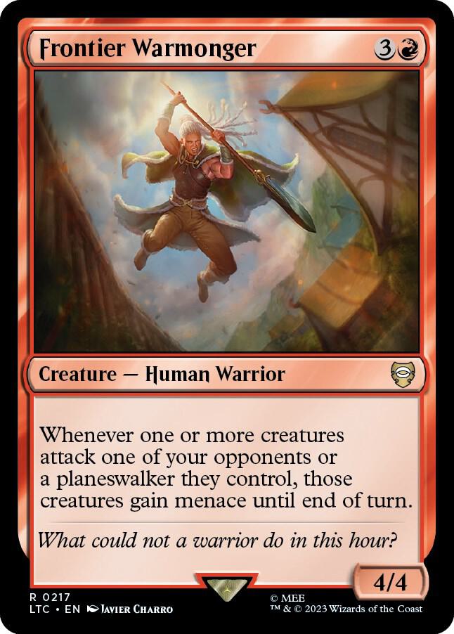Frontier Warmonger - 217 - rare