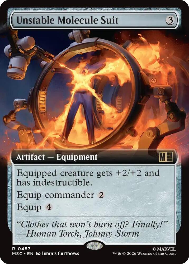 Unstable Molecule Suit - 457 - rare