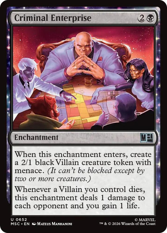 Criminal Enterprise - 652 - uncommon