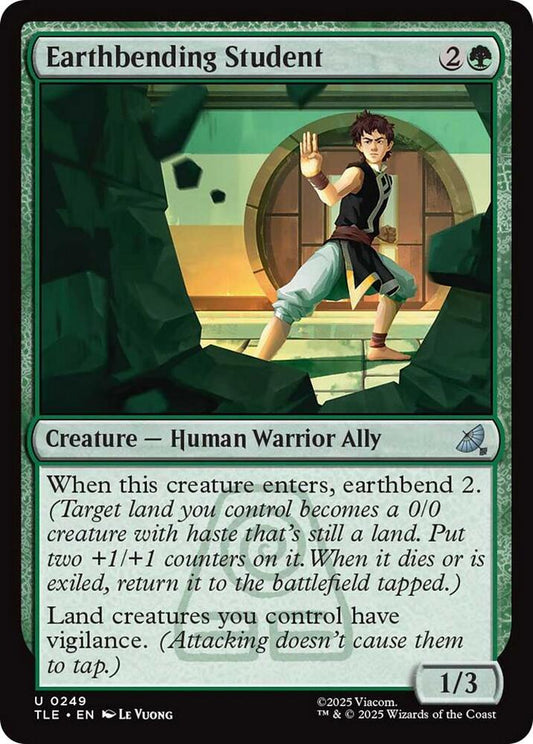 Earthbending Student - 249 - uncommon