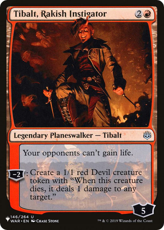 Tibalt, Rakish Instigator - WAR-146 - uncommon