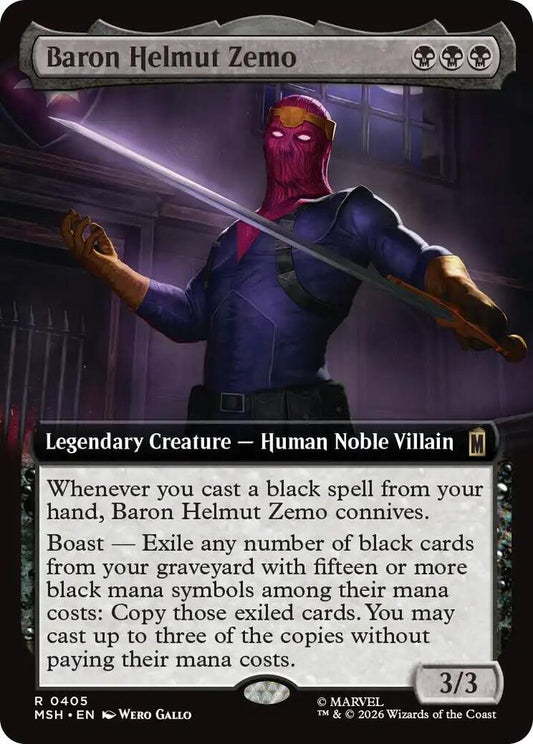 Baron Helmut Zemo - 405 - rare