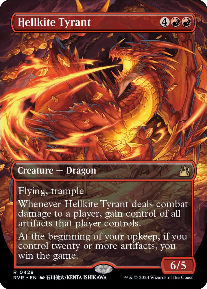 Hellkite Tyrant - 428 - rare