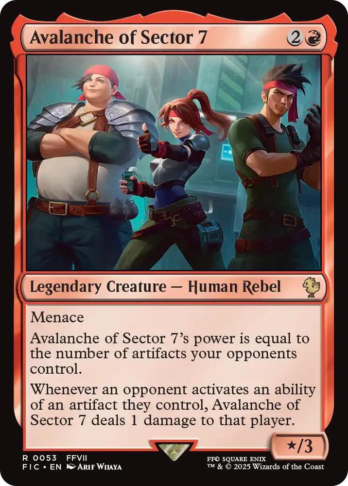 Avalanche of Sector 7 - 53 - rare