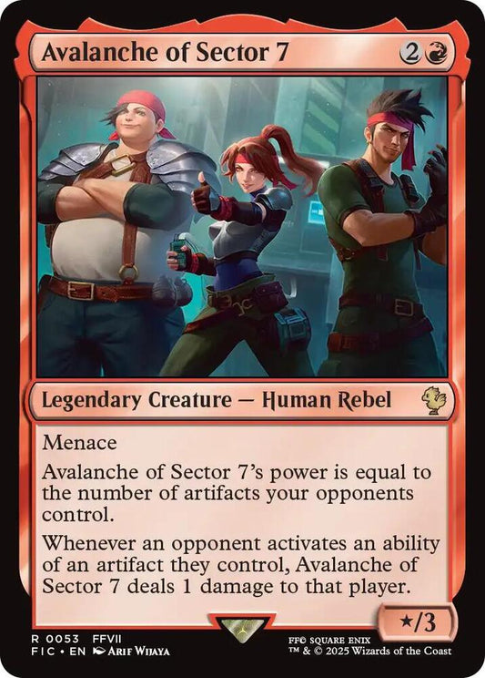 Avalanche of Sector 7 - 53 - rare