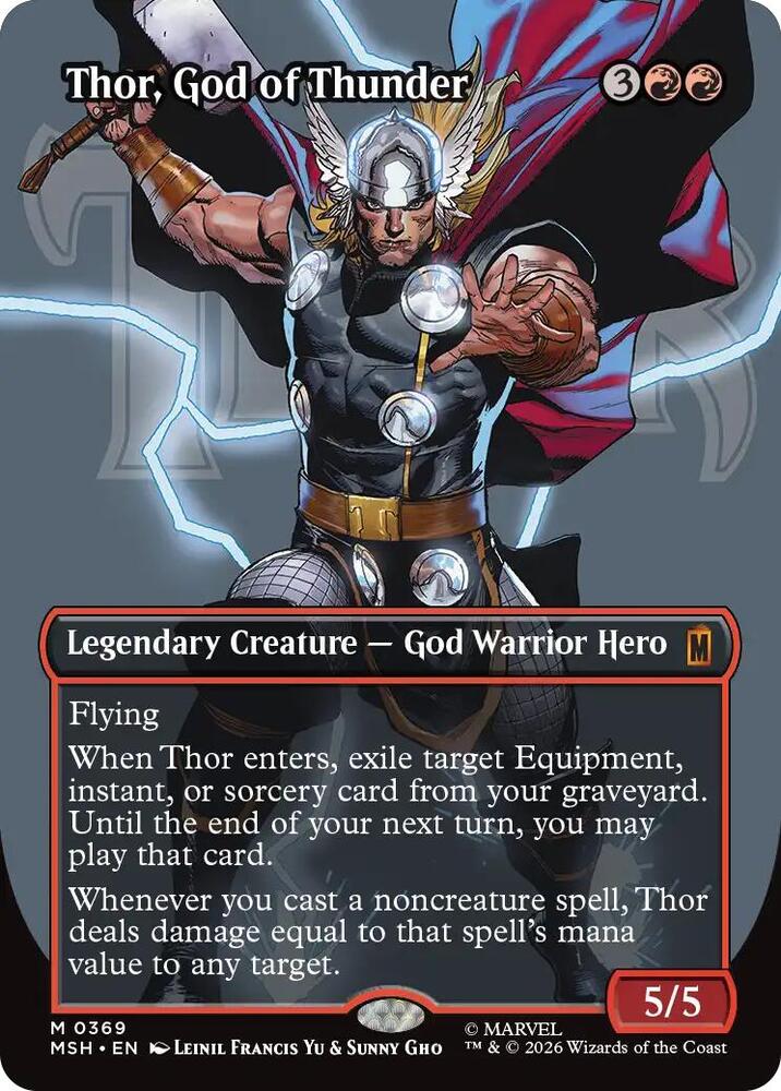 Thor, God of Thunder - 369 - mythic